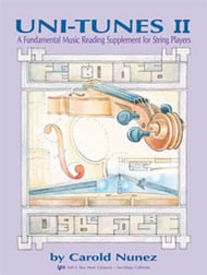 Uni-Tunes Vol. 2 Violin string method book cover Thumbnail